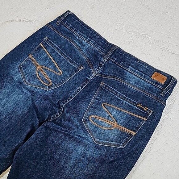 Seven7 Tummy Support High-Rise BootCut Jeans - Picture 10 of 10